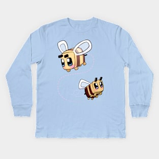 Sweet Bees Kids Long Sleeve T-Shirt
